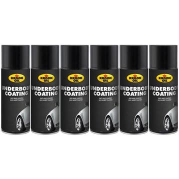 Kroon Aanbieding: 6 X Underbody Coating Spuitbus 400Ml, Verzenden