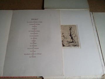 Erich Gruner (1881–1966) - Krieg - portfolio with 14