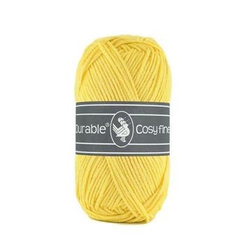 Durable Cosy Fine - Bright yellow - Haakgaren / Breigaren, Hobby en Vrije tijd, Breien en Haken, Ophalen of Verzenden, Nieuw, Breien of Haken