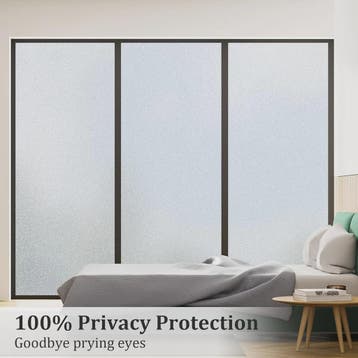 Raamfolie Privacy Matglas - Zelfklevend & Herbruikbaar voor, Verzenden, Nieuw in verpakking