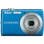 Nikon Coolpix S220 Digitale Compact Camera - Blauw, Verzenden, Zo goed als nieuw
