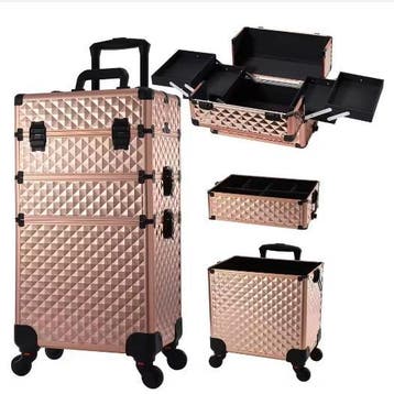 Professionele Make-uptrolley 3-in-1 op Wielen, Verzenden, Nieuw