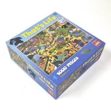 Goliath That's Life legpuzzel Zoo, 1000 stukjes, Verzenden, Gebruikt