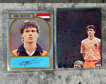 Panini Voetbal 89 - Restrospect EC Debute Marco van Basten -, Nieuw