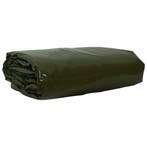vidaXL Zeil 650g / m² Olijf Groen 3 x 6 m Canvas met, Verzenden, Nieuw