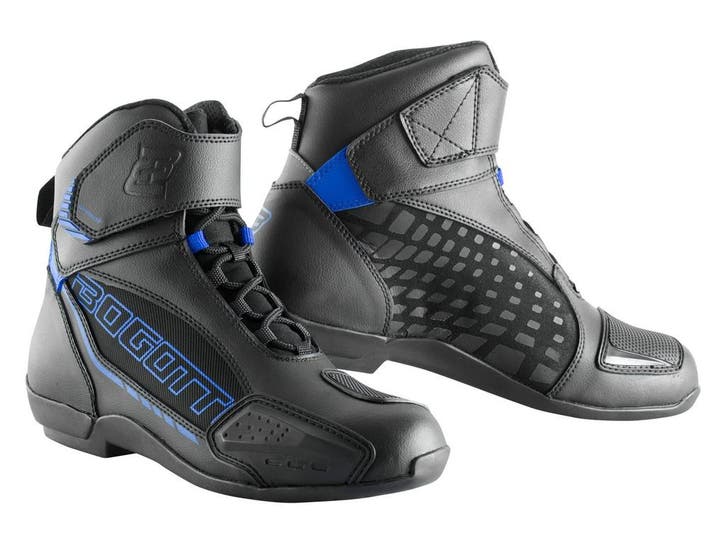 Bogotto GPX Motorschoenen Zwart Blauw, Motoren, Kleding | Motorkleding, Heren, Nieuw met kaartje, Laarzen, Verzenden