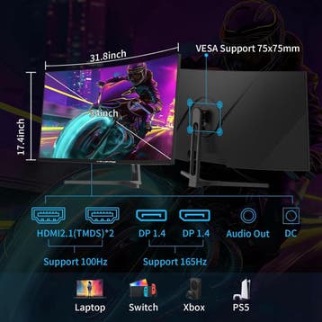 Gaming Monitor - Beeldscherm computer - 34 inch - Curved - 1, Computers en Software, Monitoren, Verzenden, Zo goed als nieuw