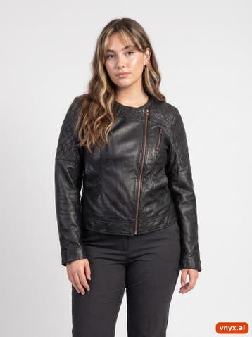 ANNA Leren jassen Dames maat L Zwart Vintage, Kleding | Dames, Jassen | Zomer, Ophalen of Verzenden, Nieuw