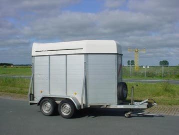 Weijer aluminium vee trailer afm. 285x155x195cm 2000kg, Ophalen, Gebruikt, Aluminium, Overige typen
