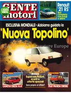 1986 GENTE MOTORI MAGAZINE 07 ITALIAANS, Nieuw, Author