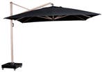 Icon premium zweefparasol 400x300 cm oak mast faded black, Tuin en Terras, Parasols, Ophalen of Verzenden, Nieuw
