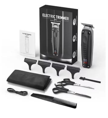 Tondeuse Set Draadloos – Hair Clipper met LED Display, Verzenden, Nieuw