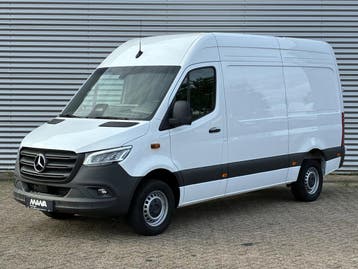 Zakelijke Lease |  Mercedes-Benz Sprinter 317 1.9 CDI 170pk, Automaat, Stof, Gebruikt, Wit