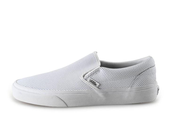 Vans Instappers in maat 40½ Wit, Kleding | Heren, Schoenen, Wit, Zo goed als nieuw, Overige typen, Verzenden