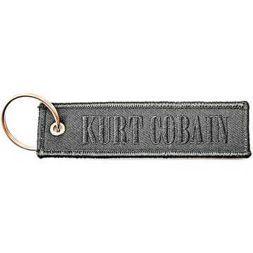 Kurt Cobain - Logo Patch Sleutelhanger officiële merchandise, Ophalen of Verzenden, Nieuw, Gebruiksvoorwerp