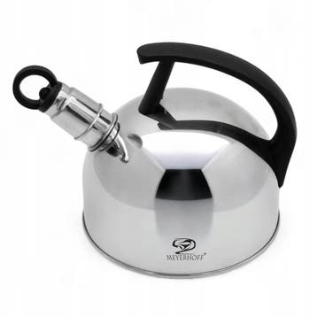 Meyerhoff Fluitketel 1,5 Liter – RVS Waterketel Inductie –, Ophalen of Verzenden, Nieuw
