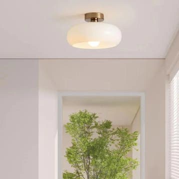 Nordic Retro Glazen Hanglamp – Plafondlamp voor Interieur, Verzenden, Nieuw