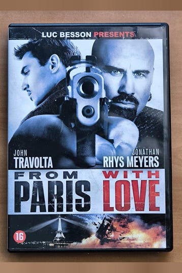 DVD From Paris with Love 2010 John Travolta Kasia Smutniak, Verzenden, Nieuw in verpakking