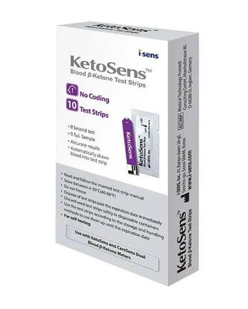 Ketosens Ketonenstrips - 10 stuks, Verzenden, Nieuw
