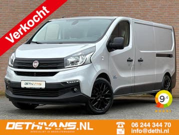 Fiat Talento 2.0MJ 145PK Lang / 2x Schuifdeur / Camera / Cru, Stof, Gebruikt, Zwart, Verwarmde buitenspiegels