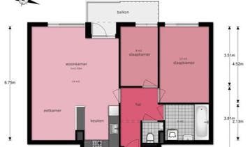 Te Huur 3 Kamer Appartement Zevenwouden In Utrecht, Utrecht-stad, Direct bij eigenaar, Appartement, Utrecht