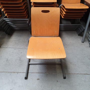 Ahrend houten schoolstoel - beuken, Huis en Inrichting, Stoelen, Ophalen of Verzenden, Nieuw