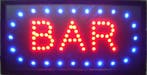 Bar drank cafe LED bord lamp verlichting lichtbak reclamebor, Verzamelen, Verzenden, Nieuw