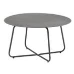 Dali lounge tuintafel 73xH40 cm rond antraciet 4-Seasons, Tuin en Terras, Tuintafels, Ophalen of Verzenden, Nieuw, Aluminium