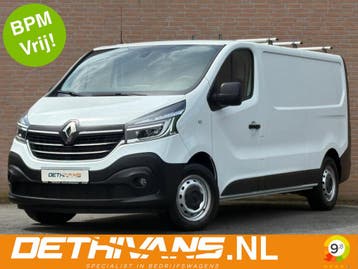 Renault Trafic 2.0dCi 120PK Lang / Trekhaak / Cruisecontrol, Stof, Gebruikt, Zwart, Renault