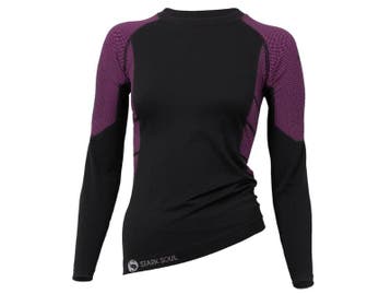 Dames thermoshirt met lange mouwen - Zwart/Roze, Kleding | Heren, Verzenden