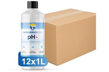 Aquashield Pool Aquashield pool ph min vloeibaar 12x 1, Verzenden, Nieuw