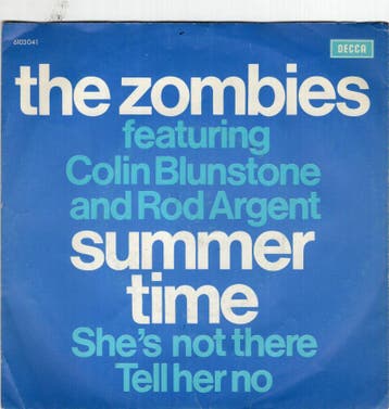Zombies - Summer time + Shes not there + Tell her no (V..., Nieuw in verpakking
