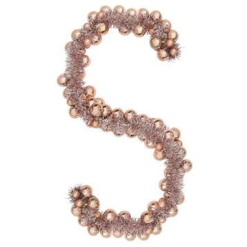 Kerstversiering guirlande 186cm rose gold | retourdeal 64%, Ophalen of Verzenden, Gebruikt