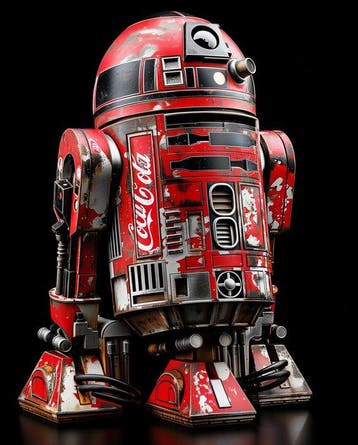 I_KONIQ - Red sparkling R2D2, Verzamelen, Nieuw