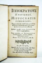 Hippocrate - Hippocratis Aphorismi - 1759