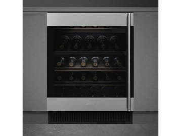 Smeg CVI338LX3 - Wijnkoeler - Compressor - Roestvrijstaal, Witgoed en Apparatuur, Overige Witgoed en Apparatuur, Verzenden, Zo goed als nieuw