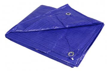 Blauw dekzeil 1,5 x 2,5 m – PE 80 GSM, Ophalen of Verzenden, Nieuw