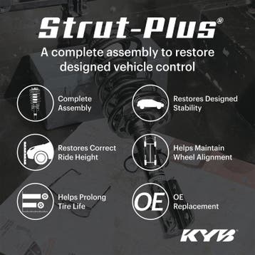 KYB Shocks & Struts Strut Plus Front Left Honda Pilot, Ophalen of Verzenden, Nieuw