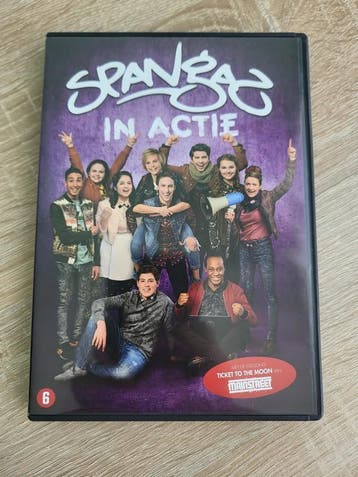 DVD - Spangas In Actie, Avontuur, Gebruikt, Verzenden, Vanaf 6 jaar