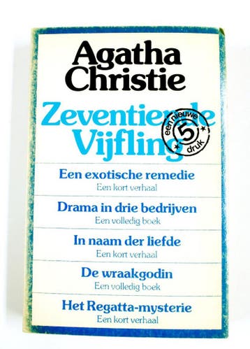 Zeventiende Vijfling - Agatha Christie 9789021833293, Verzenden, Gelezen, Agatha Christie