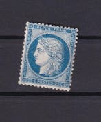 Frankrijk 1874 - Nieuw, gesigneerde kalveren, type III -, Gestempeld