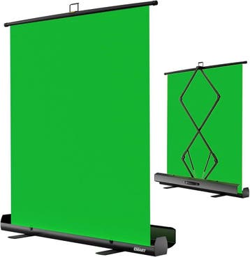 EMART Greenscreen 155x200cm | Tweedekansje | OP=OP, Ophalen of Verzenden, Zo goed als nieuw, Achtergrond