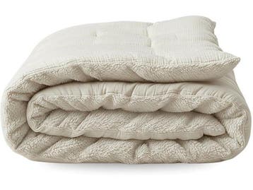 Veiling - Teddy Katoen Dekbed zonder overtrek beige 140x200c, Nieuw