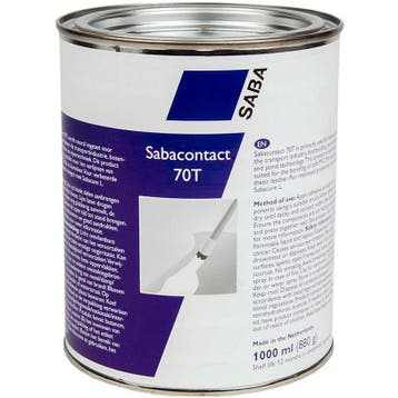 Saba PVC zeildoek lijm 70T 1L - Lijm voor zeildoek - afdekz, Ophalen of Verzenden, Nieuw