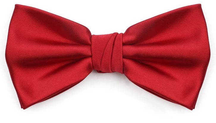 Suitable Satin Strik Rood maat one size Heren, Kleding | Heren, Stropdassen, Effen, Rood, Nieuw, Verzenden