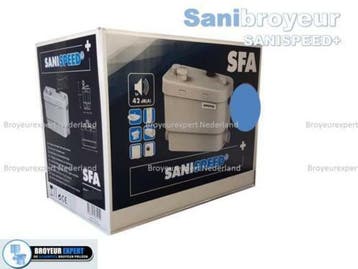 Sanibroyeur Sanispeed+ nieuwste model 699,00  De Sanibroyeur, Ophalen of Verzenden, Nieuw, Overige typen