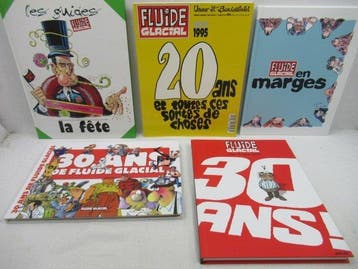 Fluide Glacial - Hors-série - 5x C - 5 Album - Eerste druk -, Nieuw