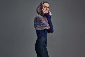 Breipatroon Poncho Lena met capuchon van Magnolia garen -, Ophalen of Verzenden, Nieuw