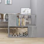vidaXL Boekenkast/kamerscherm 80x24x63 cm grijs sonoma, Huis en Inrichting, Kasten | Boekenkasten, Verzenden, Nieuw, 50 tot 100 cm