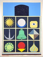 Lucio Del Pezzo (1933-2020) - Russia come Rosso